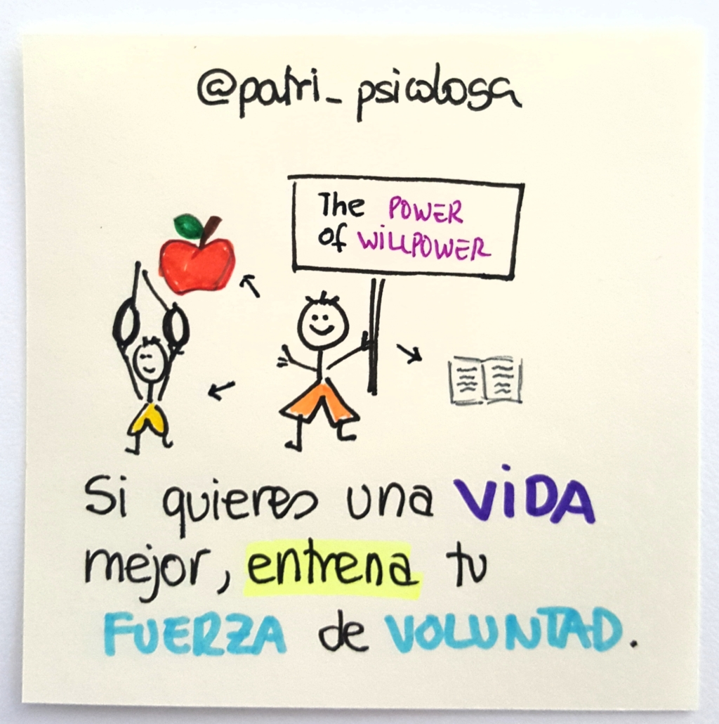 Quien tiene fuerza de voluntad tiene poder Patri Psicóloga